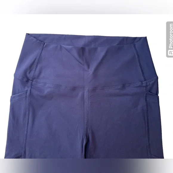 ZYIA Navy Pocket Brilliant Hi-Rise Capri 20” (8-10) NWT 5096 - Picture 8 of 14